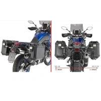 KAPPA 2025/05 СТЕЛАЖ KUFROW БОКОВИХ MONOKEY CAM SIDE YAMAHA TENERE 700 '19-'24 - ПІД KUFRY KVG K'VOYAGER АЛЮМІНІЙ - ПРАВАЯ KVGS33 WCIETY