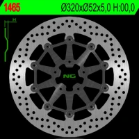 NG ДИСК ТОРМОЗНИЙ ПЕРІД KTM DUKE 690 R/ABS '14-'16 (320X52X5MM) (5X8,5MM) PLYWAJACA