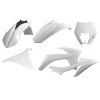 POLISPORT КОМПЛЕКТ ПЛАСТІКОВ KTM EXC\/EXC-F '12-'13 W КОМПЛЕКТІ ЗАХИСТ ФАРИ (8666700002) КОЛІР БІЛИЙ - зображення 1