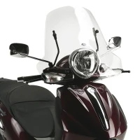 KAPPA 2023/04 СТІКЛО PIAGGIO BEVERLY 500 '03-'07, BEVERLY TOURER 125/250/300/400 '08-'10 (32 X 61,5CM) PRZEZROCZYSTA