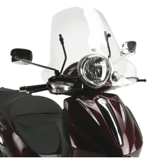 KAPPA 2023/04 СТІКЛО PIAGGIO BEVERLY 500 '03-'07, BEVERLY TOURER 125/250/300/400 '08-'10 (32 X 61,5CM) PRZEZROCZYSTA