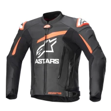 ALPINESTARS ШКІРА КУРТКА GP ПЛЮС R V4 BLACK/RED FLUO, 56