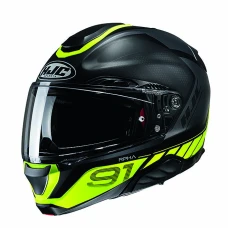 HJC ШОЛОМ RPHA 91 RAFINO BLACK/FLUO ЖОВТИЙ MC3HSF L 58-59CM