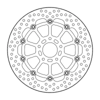MOTO-MASTER HALO BRAKEDISC ПЕРІД KTM: 790/890 DUKE
