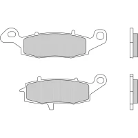 BREMBO BRAKEPADS SINTERED ЗАДНЬОЇ ДОРОЖНЯ