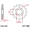 JT ЗІРОЧКА ПЕРІД 2168 16 YAMAHA YFZ 450\/YFM 700 RAPTOR '06-'19 (216816JT) (LANC. 520) - зображення 1