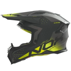 NOX ШОЛОМ ВИКЛЮЧЕНИЙ ROAD / CROSS DZIECIECY/JUNIOR/KID N761 GRADIENT КОЛІР ЧОРНИЙ MAT/ZOLTY FLUO РОЗМІР XL