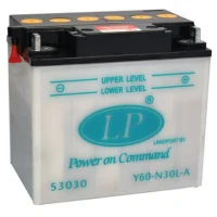 LANDPORT АКУМУЛЯТОР Y60-N30-A/EL L 12V 30AH (187X128X167MM) (300A) OBSLUGOWY - БЕЗ ELEKTROLITU