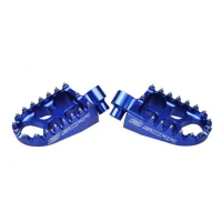 SCAR RACING ПІДНІЖКИ АЛЮМІНІЄВІ EVO YAMAHA YZ / YZF / WR КОЛІР СИНІЙ