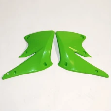 UFO КРИШКИ РАДІАТОРА KAWASAKI KXF 250 '04-'05 КОЛІР ЗЕЛЕНИЙ