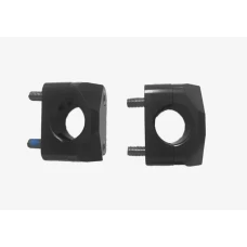 ACCEL КРІПЛЕННЯ/ПІДЙОМНИКИ КЕРМА (28,6MM) WYS. 20MM КОЛІР ЧОРНИЙ (BM-15BK28)