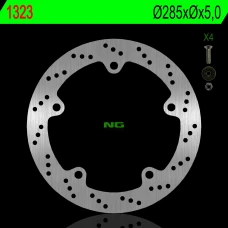 NG ДИСК ТОРМОЗНИЙ ЗАД BMW R 1200C 02-03 (285X5,0MM) (5X10,5MM)