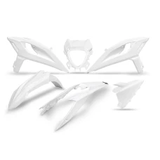 UFO 2025/11 КОМПЛЕКТ ПЛАСТІКОВ BETA RR 250 / 300 / 350 / 400 / 450 '25-'26 КОЛІР БІЛИЙ