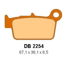 DELTA BRAKING КОЛОДКИ ДИСКОВІ ТОРМОЗНІ KH367/2 ЗАД BETA RR 50/125 '08-'15, 200 URBAN '08-'15, 200 RR '20-'23, 250 RR '13-'22, 300 RR '13-'23, 350 ALP4, 400 RR '05-'17, 350 RR '11-'22, 390 RR '15-'23, 430 RR '15-'23, 450 RR '12-'20, 480 RR 15-'23