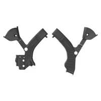 RACETECH (RTECH) 2025/12 КРИШКИ РАМИ (КОМПЛЕКТ) BI-MATERIAL СУПЕР GRIP TRIUMPH TF 250 X / 450 RC '24-'26 КОЛІР ЧОРНИЙ