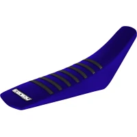 ENJOY ПРОДАЖА SEAT COVER ЧОХОЛ / ОБШИВКА NA СИДІННЯ YAMAHA YZF 250 YZ 250F YZ250F'19-'23 YZF 450 YZ 450F YZ450F '19-'22 RIBBED ZEBRA ЛОГОТИП КОЛІР СИНІЙ/ЧОРНИЙ