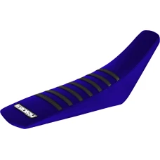 ENJOY SEAT COVER ПОКРИВКА/ПОКРИВКА NA СИДІННЯ YAMAHA YZF 250 YZ250F '19-'23 YZF 450 YZ450F '19-'22 RIBBED ZEBRA ЛОГОТИП КОЛІР CZARNY/NIEBIESKI