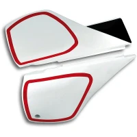 UFO КАРТИ ПІД СИДІННЯ YAMAHA TT 600 '84-'92 КОЛІР БІЛИЙ (КОМПЛЕКТ)