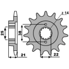 PBR ЗІРОЧКА ПЕРІД 2079.15.18NC (LANC. 530)