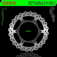 NG ДИСК ТОРМОЗНИЙ ПЕРІД Z ADAPTEREM OVERSIZE KTM / HUSABERG 270X3 (NG1254XK16) WAVE PLYWAJACA