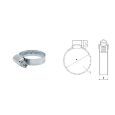 PROMX ХОМУТ SLIMAKOWA DGC W2 - 16-25/9MM - 5 ШТУК
