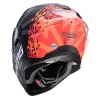 CABERG ШОЛОМ INTEGRALNY МОДЕЛЬ DRIFT EVO STORM MATT BLACK\/RED FLUO\/ORANGE FLUO КОЛІР ЧОРНИЙ МАТОВА ЧЕРВОНИЙ FLUO\/POMARANCZOWY FLUO РОЗМІР S - зображення 3