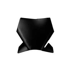 RACETECH (RTECH) 2024/12  FRONT NUMBER PLATE  BLACK KTM SX 65 2024=>2025