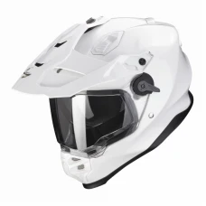 МОТОШОЛОМ SCORPION  DUAL ENDURO / ADVENTURE  ADF-9000 AIR КОЛІР БІЛИЙ БЛИСК РОЗМІР L