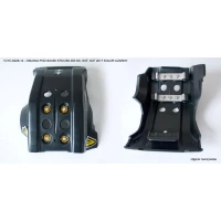 CYCRA ПРОДАЖА ЗАХИСТ ПІД ДВИГУН ПОВНИЙ ARMOR SKID PLATE KTM SXF/SX-F/XCF/XC-F/EXC/EXC-F 250-350 '16-'18 КОЛІР ЧОРНИЙ