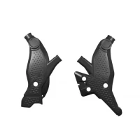 RACETECH (RTECH) 2024/07 КРИШКИ РАМИ (КОМПЛЕКТ) T7 REVOLUTION YAMAHA TENERE 700 '19-'24 КОЛІР ЧОРНИЙ