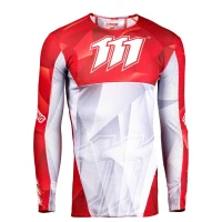 111 RACING СОРОЧКА MOTO 111.1 - SHARP RED КОЛІР BIALY/CZERWONY РОЗМІР XXXL