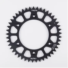 SUNSTAR ЗІРОЧКА ЗАД АЛЮМІНІЙ (ERGAL) 289 52 HONDA CR 125R '83-08, BETA RR 2T ENDURO 250 '13-20 (LANC. 520) (28952JT) КОЛІР ЧОРНИЙ