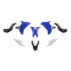 RACETECH (RTECH) 2025/12 КОМПЛЕКТ ПЛАСТІКОВ (БЕЗ ПЕРІД КРИЛА) T7 YAMAHA TENERE 700 '25-'26 КОЛІР ЧОРНИЙ / СИНІЙ / БІЛИЙ