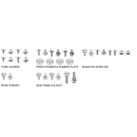 SIXTY5 КУЗОВА ОБШИВКА HARDWARE PACK HONDA