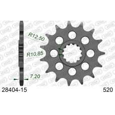 AFAM 2026/04 ШЕСТЕРНЯ ПЕРІД 565 15 KAWASAKI ER6F/N '06-'14, KLE 650 '06-'20,  EX650, SUZUKI SV 650 16-19 (JTF565.15) (LANC. 520)