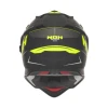 МОТОШОЛОМ NOX OFFROAD \/ TRAIL DUOSPORT (DUAL) N312 ЧОРНИЙ\/СРІБНИЙ\/ПОМАРАНЧЕВИЙ МАТОВИЙ КОЛІР  ЧОРНИЙ\/ЖОВТИЙFLUO МАТОВА РОЗМІР XL - зображення 3