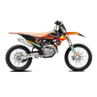 BLACKBIRD КОМПЛЕКТ НАЛІПОК (OKLEIN) KTM SX/SX-F '19-'22, EXC/EXC-F '20-'23 REPLICA KTM FACTORY 23 KTM КОЛІР КОЛІР ПОМАРАНЧ ЧОРНИЙ