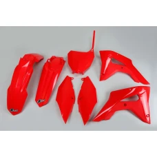 UFO КОМПЛЕКТ ПЛАСТІКОВ HONDA CRF 250RX '19-21, CRF 450RX '17-20, КОЛІР ЧЕРВОНИЙ