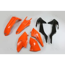UFO КОМПЛЕКТ ПЛАСТІКОВ KTM EXC '17-'19, КОЛІР OEM '17 І '19 OEM (ОРАНЖЕВИЙ/ЧОРНИЙ) (KT518E999)