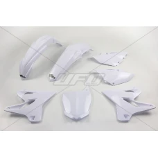 UFO КОМПЛЕКТ ПЛАСТІКОВ YAMAHA YZ 125 2015-2021, YZ 250 2015-2021 КОЛІР БІЛИЙ (YA319E046)