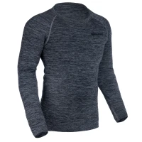 OXFORD ADVANCED BASE LAYER BIELIZNA СОРОЧКА TERMOAKTYWNA Z DLUGIM РУКАВ КОЛІР СІРИЙ РОЗМІР S/M (STARY КОД: LA620)
