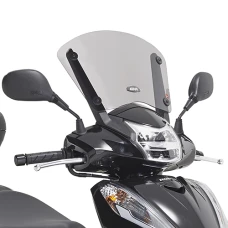 GIVI SPECIFIC SMOKED НИСЬКИЙ КОЗИРКА TO BE FIXED WITH ОРИГІНАЛЬНА HONDA ВІДПОВІДНИЙ KIT. 27
