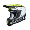 JUST1 ШОЛОМ J-22 F DYNAMO FLUO YELLOW\/WHITE\/BLACK L - зображення 1