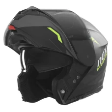 NOX ШОЛОМ SZCZEKOWY (FLIP-UP) Z БЛЕНДА N968 ULTRA КОЛІР  ЧОРНИЙ/ЖОВТИЙFLUO МАТОВА РОЗМІР L