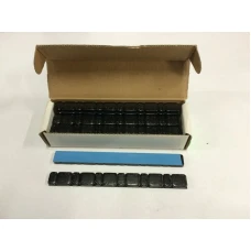 БАЛАНСОВИЙ ВАГА ЧОРНИЙ 6X2.5GR + 6X5GR (15PCS) ВИСОТА 5MM DEPTH.12.2MM (FE)