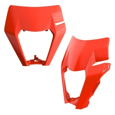POLISPORT ЗАХИСТ ФАРИ ПЕРІД KTM EXC / EXC-F / XC-W / XCF-W `17-19 КОЛІР КОЛІР ПОМАРАНЧ (УЗОР OEM)