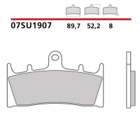 BREMBO 2026/06 КОЛОДКИ ДИСКОВІ ТОРМОЗНІ KH188 ROAD / ВИКЛЮЧЕНИЙ ROAD / SCOOTER КАРБОН CERAMIC (POLMETALICZNE MIESZANKA OEM)
