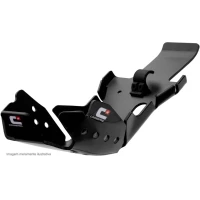 CROSSPRO ЗАХИСТ ДВИГУНА I СТІЙКИ ВАЖЕЛЯ (PRO-LINK) Z TWORZYWA DTC ENDURO ПІДХОДИТЬ DO: KTM SX 250 '17-'19 ,XC 250/300 '17-'18,HUSQVARNA TE 250/300 '17-'19 КОЛІР ЧОРНИЙ