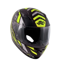 KAPPA 2024/12 ШОЛОМ KJ04 EVO PROX JUNIOR INTEGRALNY FULLFACE КОЛІР / ЧОРНИЙ / ЖОВТИЙ FLUO MATT РОЗМІР 52 / L (УПРАВЛІННЯ ECE 22R06)