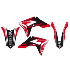 BLACKBIRD КОМПЛЕКТ НАЛІПОК (OKLEIN) HONDA CRF 250 '22-'23, CRF 450R '21-'23 DREAM 4 КОЛІР CZERWONY/CZARNY/BIALY
